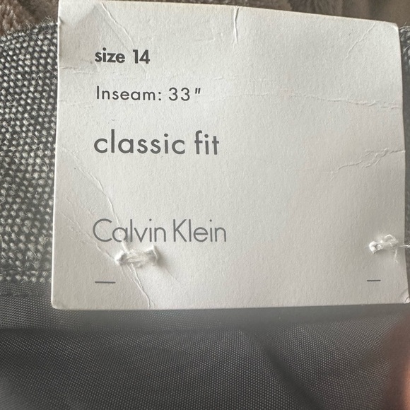 NWT Calvin Klein Trouser Pants - Picture 8 of 9